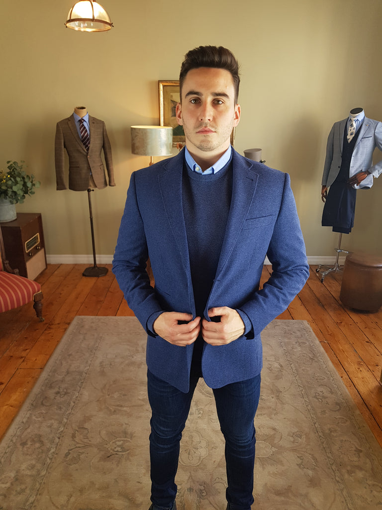 Blue store sports jacket